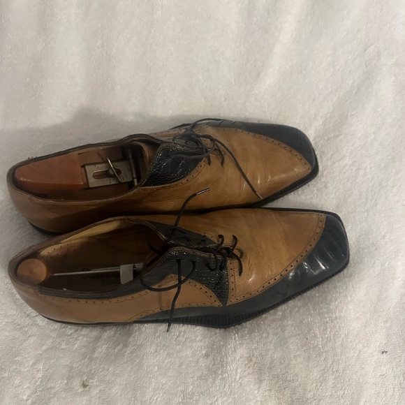 Florence Belvedere Italian made all leather 10.5 men’s main image 5
